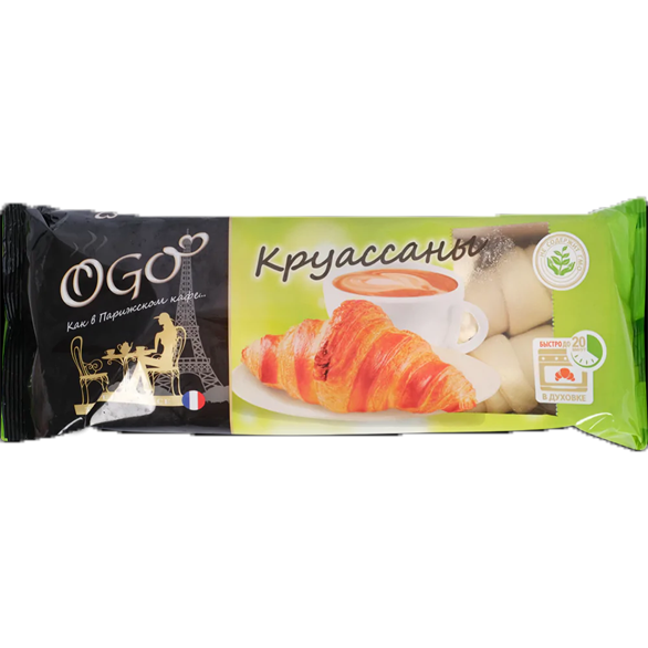 «OGO» classic croissant (packing 10 pcs*60 g)