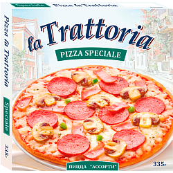 «lA TRATTORIA» пицца ассорти