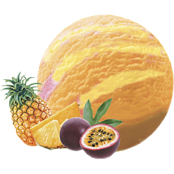 «МОРОЗПРОДУКТ» ананас-маракуя с прослойкой щербета сливочное в кюветах