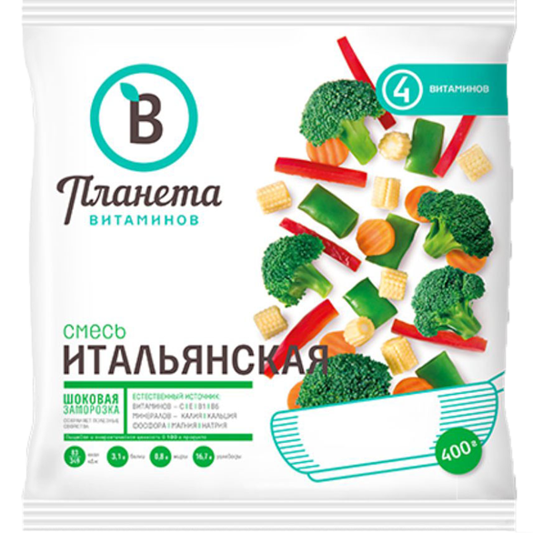 "PLANET OF VITAMINS" Italian mixture "PLANET OF VITAMINS" Italian mixture