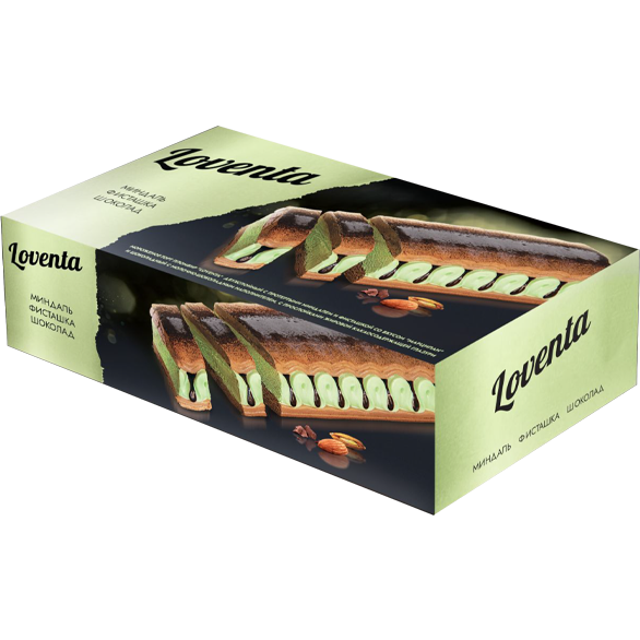 «LOVENTA» marzipan and chocolate ice cream cake «LOVENTA» marzipan and chocolate ice cream cake
