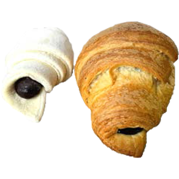 «AGS» croissant filled with chocolate flavor (proofed) «AGS» croissant filled with chocolate flavor (proofed)
