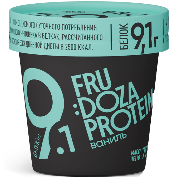 «FRUDOZA PROTEIN» vanilla flavored whipped frozen dessert «FRUDOZA PROTEIN» vanilla flavored whipped frozen dessert