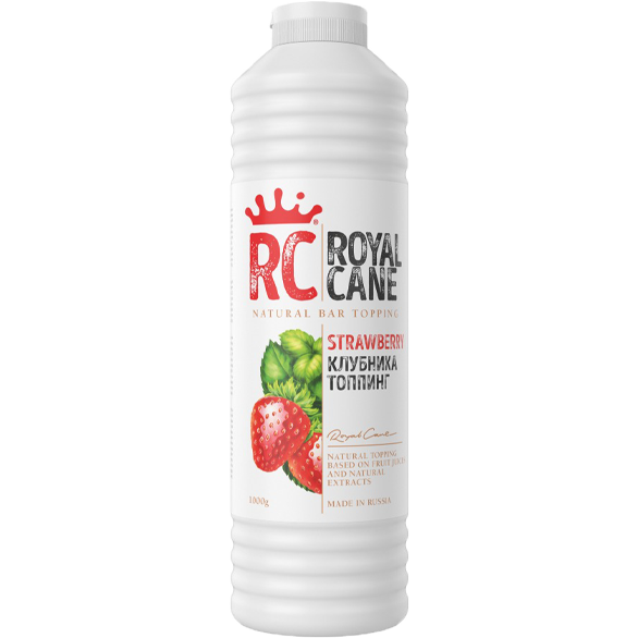 «ROYAL KANE» topping strawberry in a bottle