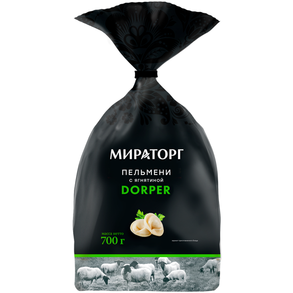 «MIRATORG» dumplings with lamb Dorper