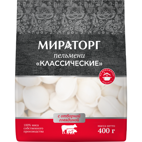 "МИРАТОРГ" пельмени классические "МИРАТОРГ" пельмени классические