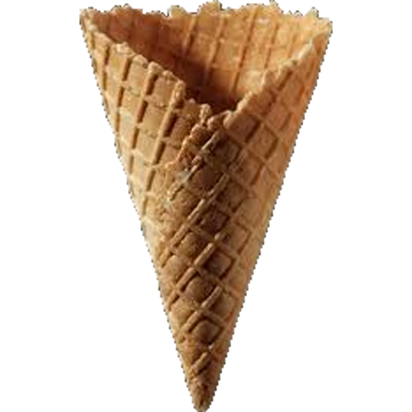 Waffle sugar cone Waffle sugar cone