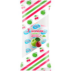 «7 KOPEEK» cherry-apple sherbet cardboard cup