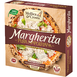 «MOLLICA & CROSTA» pizza Margherita 330 g * 5 pcs
